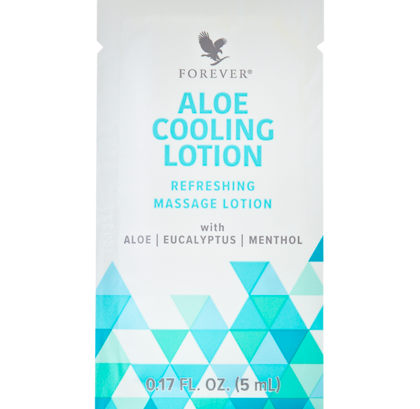 Sample cooling lotion